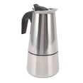 thumbnail image 1 of Cafetière Moka Portable en Acier Inoxydable pour Maison et Camping Extérieur, 1 of 7