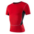 thumbnail image 1 of CHGBMOK T-Shirts pour Homme Couleur Unie Séchage Sport Train Manches Courtes Col Rond Tailles P-3TG, 1 of 3