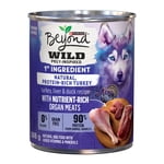 Beyond Wild Turkey, Foie & Recette de canard, aliments pour chiens mouillés 368 g