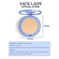 thumbnail image 4 of SACE LADY Face Pressed Powder Sets Makeup  Controls Shine  Smooth Fine Lines for Flawless Lightweight Finishing Effect  Long Lasting Compact Cosmetics Cruelty-free, 4 of 11