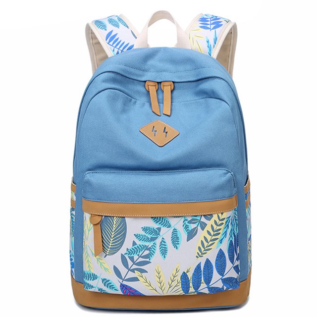 Casual Backpack National Style Practical School Backpack Casual Bookbag Travel Backpack for Teens