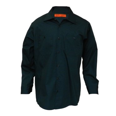 (sprucegreen, medium) - Solar 1 Clothing Industrial Long Sleeve Work Shirt MS14