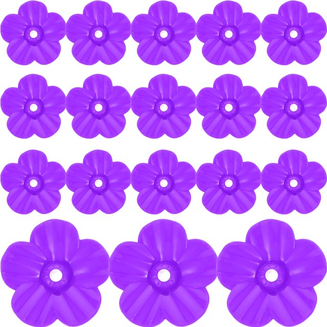 Miangastore 18pcs Hummingbird Feeder Replacement Flowers Plastic Bird Feeder Flowers Feeder Parts