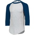 thumbnail image 1 of Baseball 3/4 Manches T-Shirt 2.0 4XL Bruyère Athlétique / Marine, 1 of 2