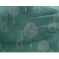 thumbnail image 4 of oneOone Georgette Viscose Fabric Tree & Giraffe Block Print Fabric BTY 42 Inch Wide, 4 of 4