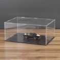 thumbnail image 3 of Acrylic Display Case, Dustproof Assemble Box, Clear Display Stand with Base for Action Figure Display, Collectibles, 3 of 6