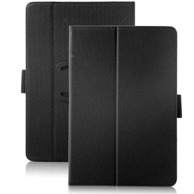 For Doogee T30 Pro 11" Tablet PC PU Leather Magnetic Case Cover with Hand Strap Black T30 Pro 11 inch