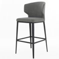 thumbnail image 1 of Cabo Contract Grade Upholstered Wingback Bar Stool (26-inch/ 29-inch), 1 of 5