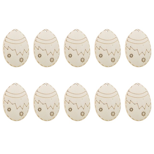 XZNGL Travel Bag 10Pcs Wood Rabbit Hanging Ornaments With Twines for Easter Party Decoration