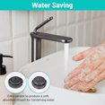 thumbnail image 3 of Aquaterior Single Handle Bathroom Vessel Sink Faucet Rv Lavatory Vanity Sink Mixer Tap Grey (CUPC NSF CEC), 3 of 10