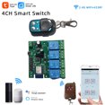thumbnail image 4 of braveheart eweLink Smart WiFi Switch Module Receiver 4CH 5V 7V-32V Home 4CH DC5V 7V 32V Switch+remote control, 4 of 6