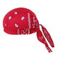 thumbnail image 4 of Mens Skull Head Scarf Bandana Turban Red++Navy, 4 of 8