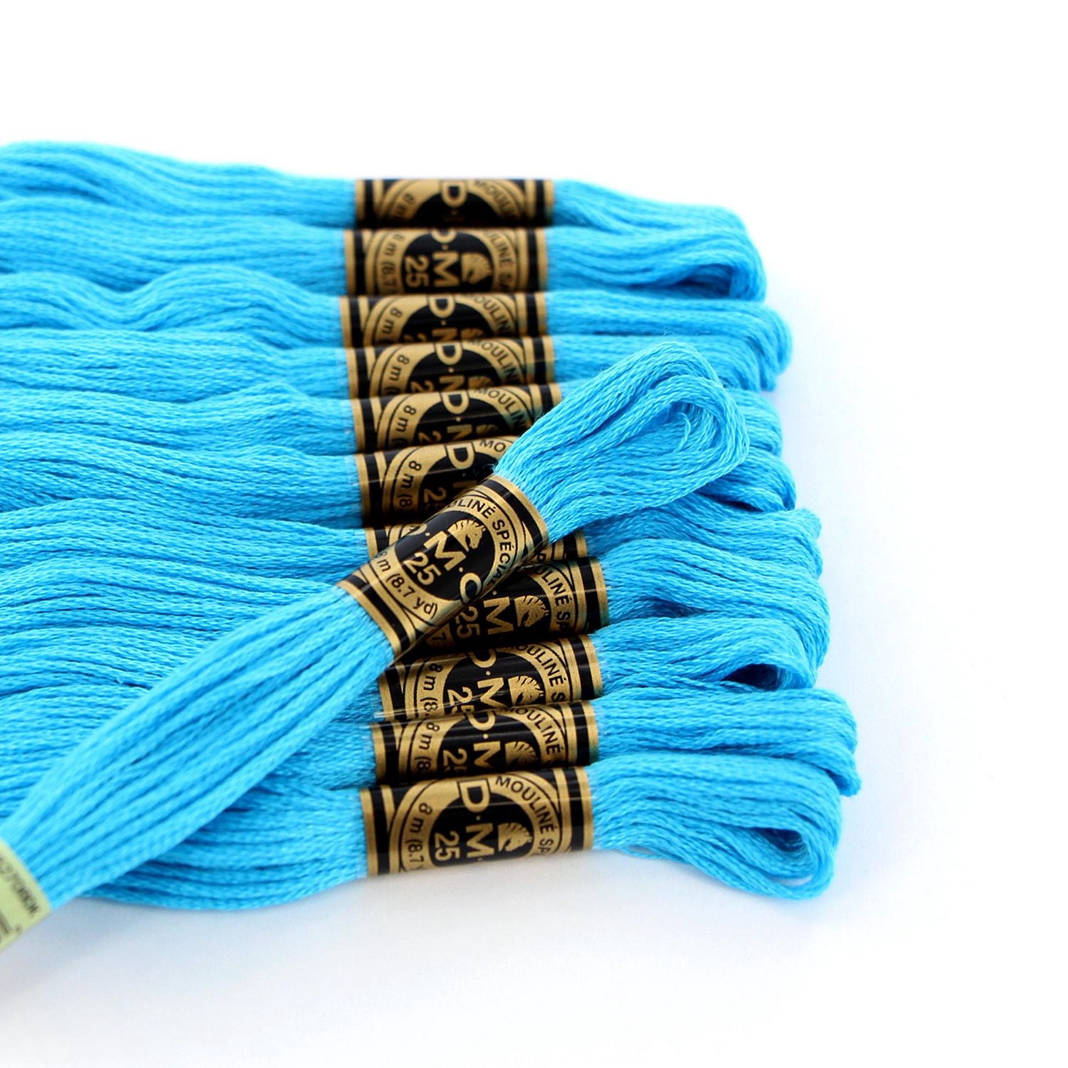 DMC bleu coton 6 Strand Floss 8 m (8.75 yd)