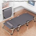 thumbnail image 3 of Camping Cots, Comfortable Travel Camp Cots Adjustable Waterproof Portable  for Office, 3 of 7