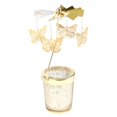 thumbnail image 2 of Abbracc Metal Spinners Rotating Tea Light Candle Holders Candle Stand DIY -Butterfly, 2 of 9