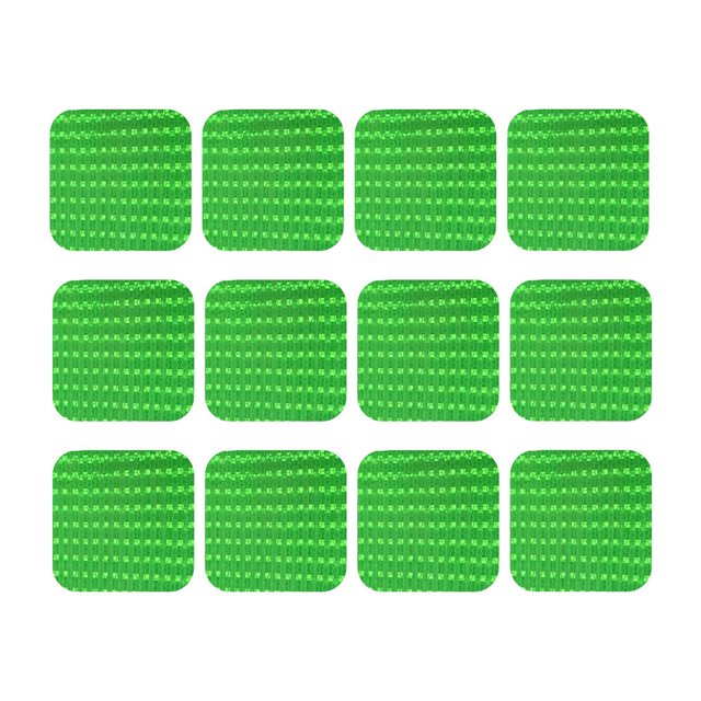 12Pcs Reflective Bicycle Stickers Adhesive Tape for Bike Car Bag Decor