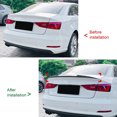 thumbnail image 4 of Car Rear Spoiler Wing Fit for 8V Sedan 2013 - 2020 Trunk Lid Spoiler Rear Trunk Lip Spoiler Rear Spoiler Lip Rear Trunk Lip, 4 of 7