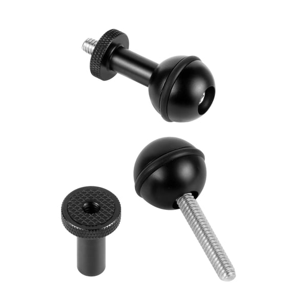 Adaptateur, Vis Ajustable, Durable et Amovible, pour sous-Marin de Caméra de Plongée, Support Fixe pour Lumières de Remplissage et Pièces de Support, Adaptateur M5 Noir