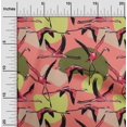 thumbnail image 2 of oneOone Rayon Medium Pink Fabric Flamingo Sewing Material Print Fabric By The Yard 56 Inch Wide, 2 of 5