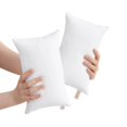 thumbnail image 1 of Harpily 2 Pack Microfiber Soft Tiny Pillows Machine Washable Travel Pillows 11 X 7 Red, 1 of 4