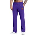 thumbnail image 1 of BLCHUNen Mens Sweatpants Fleece Drawstring Elastic Waist Straight Leg Athletic Gym Running Sports Workout Pants, 1 of 4