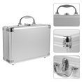 thumbnail image 4 of MasteelfCA Mallette en Alliage d'Aluminium, Étui Rigide Solide, Mallette de Rangement pour Outils de Maquillage, 4 of 9