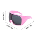 thumbnail image 4 of Home New Large Frame Surround Style Sunglasses for Women and Men Futuristic Technology Integrated Eye Protection Sunglasses Home Decor, 4 of 8
