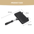 thumbnail image 2 of Double-sided Bakeware Baking Plate Sandwich Baking Mold Non-stick Baking Pan, 2 of 6