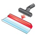 thumbnail image 2 of Shurhold Squeegee Adapter 265 Black; Rubber, 2 of 6