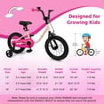 thumbnail image 3 of Costway 14-Inch Kids Bicycle with Adjustable Seat Front Handbrake & Coaster Brake, 3 of 10