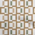 thumbnail image 1 of oneOone Velvet Brown Fabric Geometric Craft Projects Decor Fabric Printed By The Yard 58 Inch Wide, 1 of 4