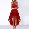 thumbnail image 2 of XDZJLR Robes pour Femmes Formelles Cocktail Soirée Élégantes pour Mariage Festives Sans Manches Robe de Demoiselle d'Honneur, 2 of 6