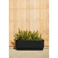 thumbnail image 2 of Veradek Demi Series Black Garden Bed 42" Self-Watering Planter (2 Pack), 2 of 10