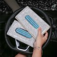 thumbnail image 3 of Sun Visor for Car Car Sun Visor Tissue Box Crystal Shiny Napkins Car Tissue Box, 3 of 5