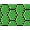 thumbnail image 1 of Ahgly Company Machine Washable Indoor Rectangle Transitional Green Area Rugs, 2' x 4', 1 of 7