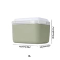 thumbnail image 3 of Green Car Mounted Outdoor Refrigerator Picnic Portable Household Refrigerator, 3 of 7