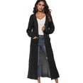 thumbnail image 1 of Women‘s Loose Long Sleeve Open Front Breathable Cardigan Sweater with Pocket, 1 of 4