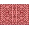 thumbnail image 1 of Ahgly Company Tapis d'Intérieur Rectangulaires Transitionnels Rouges Lavables à la Machine, 2 Pieds x 5 Pieds, 1 of 7