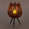 thumbnail image 5 of Truu Design Bougeoir décoratif en bambou avec pieds, 5 of 5