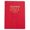 thumbnail image 1 of Bangcool 2022 Daily Planner A7 Faux Leather Pocket Appointment Book Schedule Notebook, 1 of 10