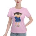 thumbnail image 1 of T-Shirt Basique à Manches Courtes pour Femmes Detective Conan Conan, 1 of 6