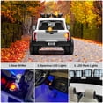 thumbnail image 3 of VOLTZ TOYS Ford Super Duty F450 Dually 2-Seater 24V Kids Ride-On Truck, Motorized Pick-Up Toy Car with Dual Rear Wheels, Parent Remote Control, EVA Tires, Licensed, White, 3 of 6