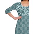 thumbnail image 3 of Moomaya Kurti Ligne A pour Femmes Kurti Longue Imprimée Robe Haut Indien pour Femmes, 3 of 5