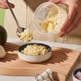 thumbnail image 4 of ZZkhGO Hand Crank Food Processor, 250ml Capacity Garlic Chopper, Handheld Vegetable Meat Grinder for Salsas Salad Pesto Cooking, 4 of 6