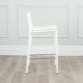 thumbnail image 4 of Hilton Tabouret de Comptoir Moderne Enveloppé de Cuir avec Cadre en Acier, 4 of 4