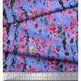 thumbnail image 3 of Soimoi Poly Georgette Fabric Animal Skin Texture Printed Fabric 1 Yard 52 Inch Wide, 3 of 3