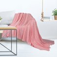 thumbnail image 4 of Unique Bargains Cotton Blanket Decorative Cable Knitted Throw Soft Knit Blankets, 4 of 10