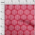 thumbnail image 1 of oneOone Viscose Chiffon Fabric Floral Block Printed Fabric 1 Yard 42 Inch Wide, 1 of 4