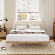 EGOHOME Ego White 6 inch Twin Mattress, Gel Memory Foam Mattress in a Box, Medium Firm