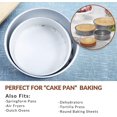 thumbnail image 2 of 200 Pack Parchment Paper Rounds, 8 Inch Baking Parchment, 6/8/10 inch Dual-Sided Wax Parchment Circles, Round Parchment Paper Perfect for for Round Cake Pan, Tortilla Press, White, 2 of 8